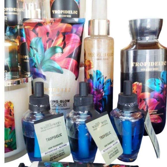 Bath and Body Works Discontinued TROPIDELIC Bundle Of 14 PCs FULL size BBW - Picture 8 of 8